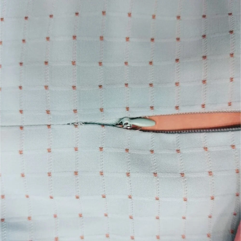 Jonathan Martin Teal Blue Dress & Blazer Set Size 6 - Picture 8 of 8